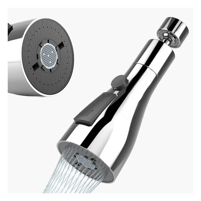 Douchette Robinet Cuisine 360° Rotatif FM22M243 - Modes Jet d'eau, Économiseur d'eau, Mousseur G12