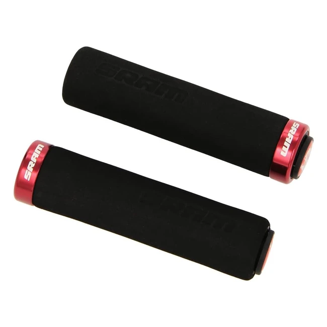 Impugnatura bloccante in schiuma SRAM 129mm BlackRed Grips 2015