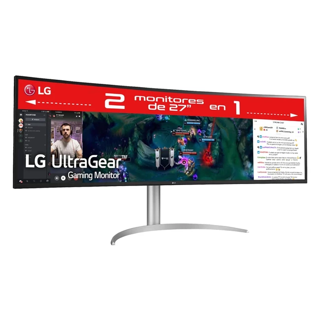 Monitor LG 49WQ95CW Ultrawide Curvo 49'' 329 Nano IPS 5120x1440