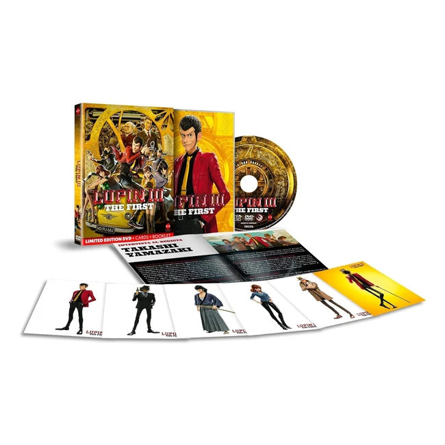 Lupin III The First - Edizione Limitata DVD + Booklet + 6 Card - Edizione Limitata DVD