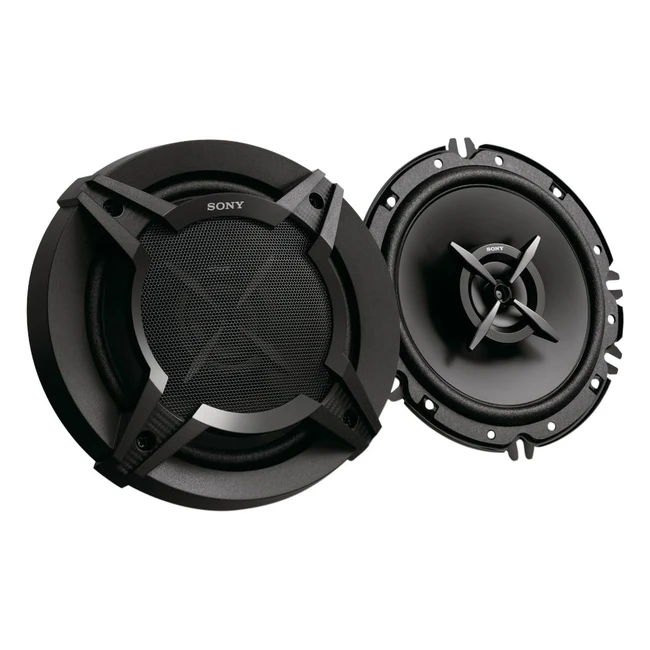 Sony XSFB1620EEUR Altavoces Coaxiales Negro | Graves Ricos y Voces Claras