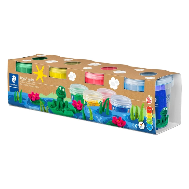 Staedtler8134 St Plastilina Multicolor 8134 01 - Pasta para Modelar de Alta Calidad