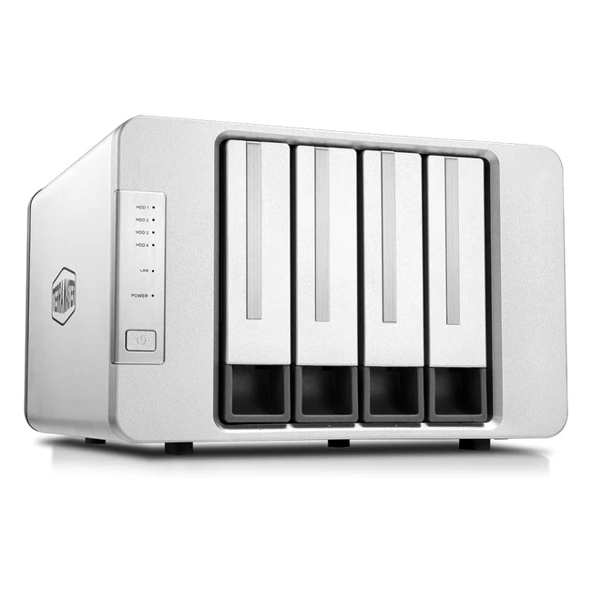 Terramaster F4423 4-Bay NAS Gehäuse mit 25GbE Konnektivität, N5095 Quadcore CPU, 4GB DDR4 RAM