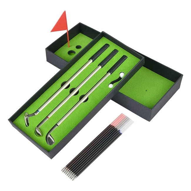 High-Quality Golf Ballpoint Pen - Perfect Gift for Men - Secret Santa - Christmas - Desk Gadgets