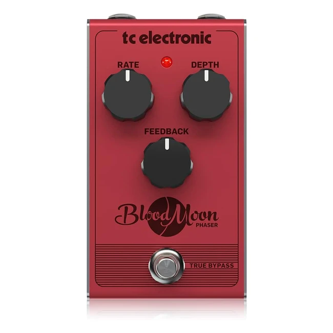 Pedal Phaser TC Electronic Blood Moon Vintage - Filtro 4 Etapas - Circuito Analógico