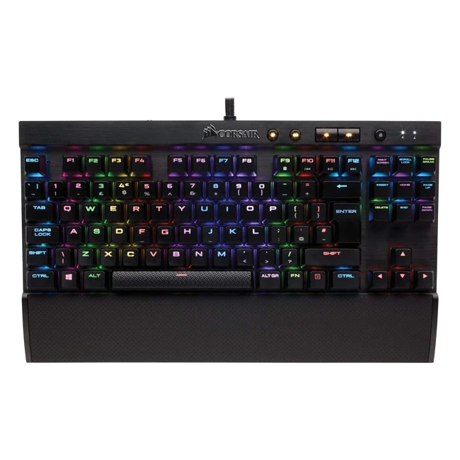 Corsair K65 Rapidfire RGB - Tastiera Meccanica Gaming Cherry MX Speed - Retroilluminato RGB Multicolore - Italiano QWERTY - Nero