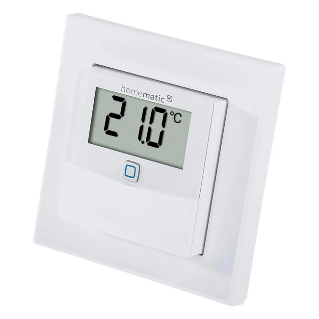 Capteur thermométrique/hygrométrique sans fil Homematic IP 150180A0A - Mesure la température et l'humidité