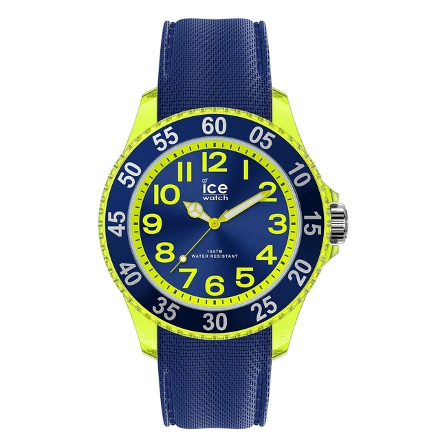 Montre IceWatch Ice Cartoon Spaceship Bleue pour Garçon - Réf. 017734 - Bracelet Silicone