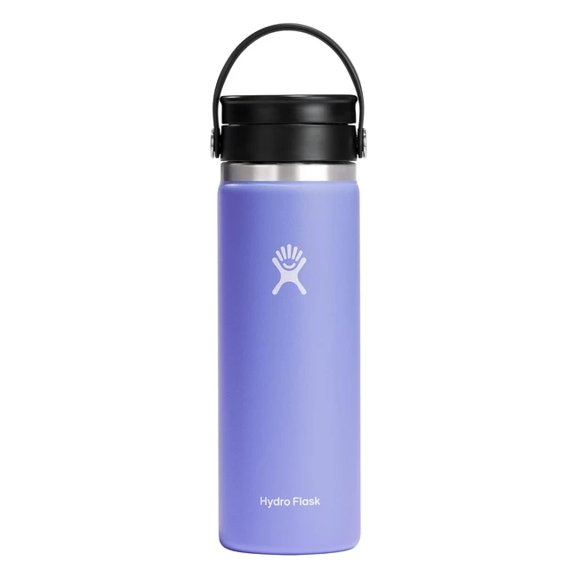 Hydro Flask 20 oz Wide Mouth Stainless Steel Water Bottle - Vacuum Insulated - BPA Free