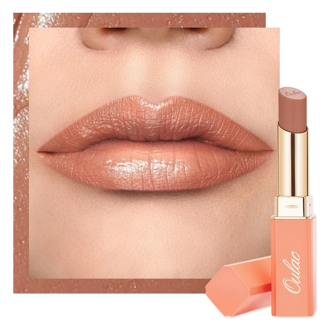 Oulac Pintalabios Crema Rica Mate Hidratante - Alta Pigmentación - Acabado Satinado - Cobertura Completa - Vegano - Sin Gluten