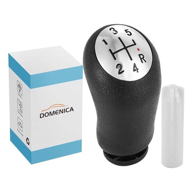 Pomello Leva Cambio 5 Marce Compatibile Renault Clio 3/4 Megane 2 Scenic 2 Laguna 2 Dacia Modus Kangoo