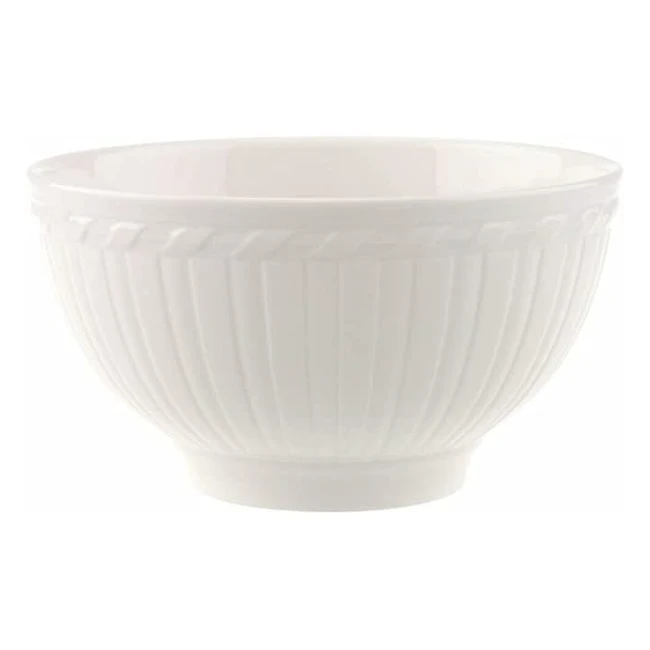 Villeroy & Boch Cellini Bowl - Premium Porcelain, White - Ideal for Small Meals