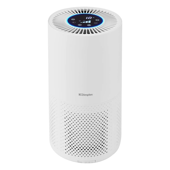 Dimplex X111807 Brava Air Purifier - 5 Stage Filtration, Germicidal UVC, 99.97% Efficiency