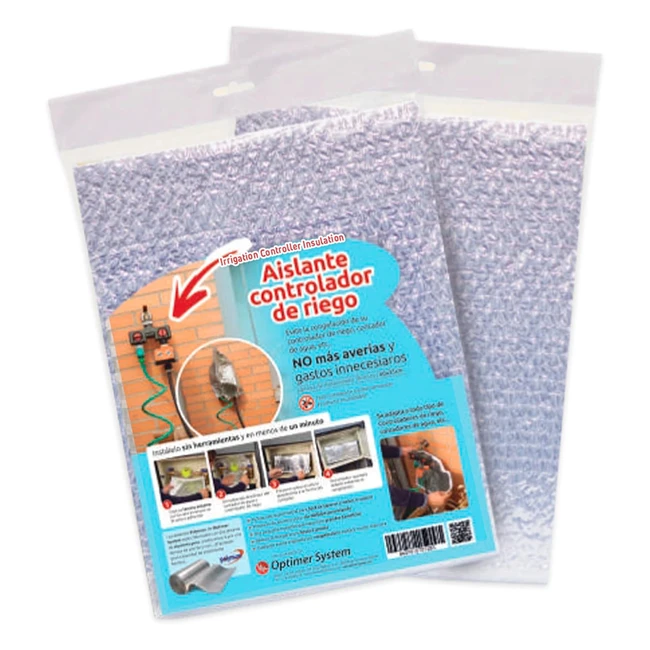 Aislante térmico Optimer Home con velcro incluido - Controlador de riego - 06x035m