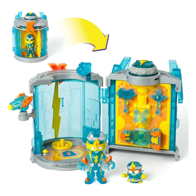 Superthings Kazoom Power Secret Base - Topsecret Hideaway w/ Kazoom Kid & Exclusive Superthing