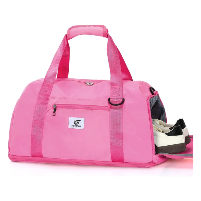 Sac de sport Skysper iSport 40 avec compartiment chaussures et humide pour femmes et hommes