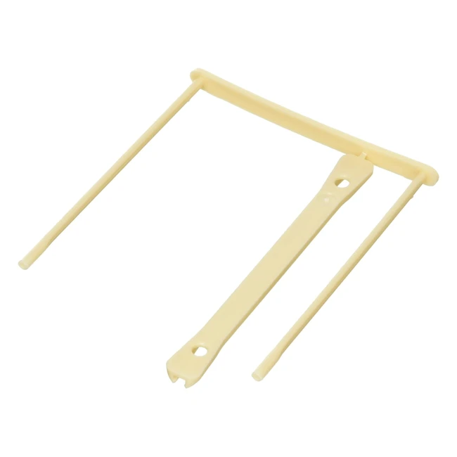Lot de 50 relieurs d'archives en plastique beige pour documents standards 9 cm - Fast
