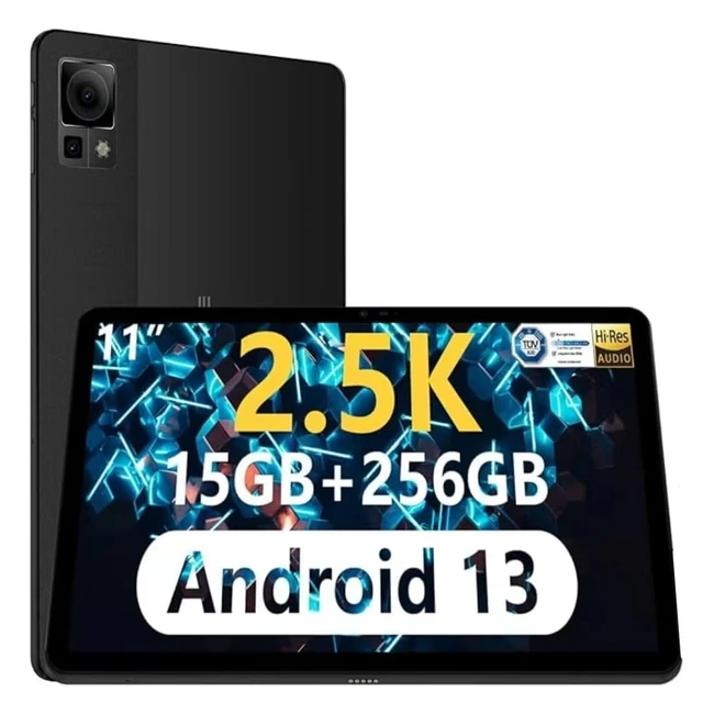 Doogee T30 Pro 11 Inch 25K Tablet 2023 15GBROM 256GB TF 2TB 20MP8MP Camera Tablet Android 13 4GLTE 24GHz5GHz WiFi Tablet Face Unlocking Bluetooth 52 8580mAh Black