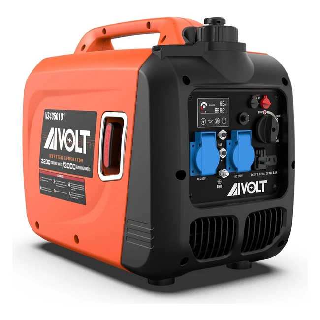 Generatore Inverter Aivolt 3200 Watt - Potenza Pulita per Elettronica Sensibile