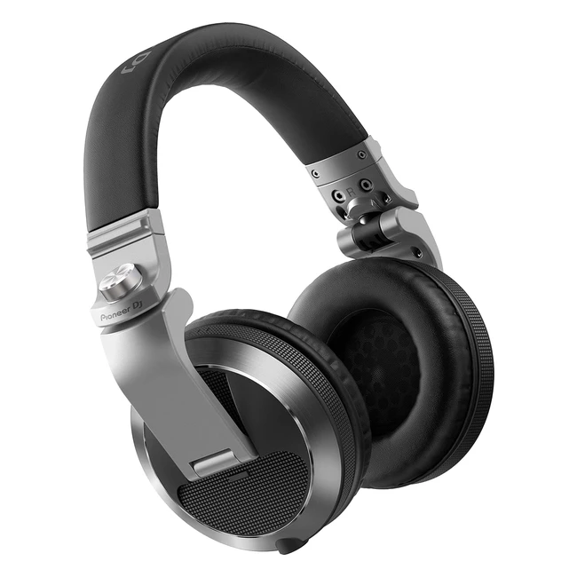 Auriculares Pioneer DJ HDJX7K Profesionales Plata - Sonido Cristalino, Graves Ricos, Resistente