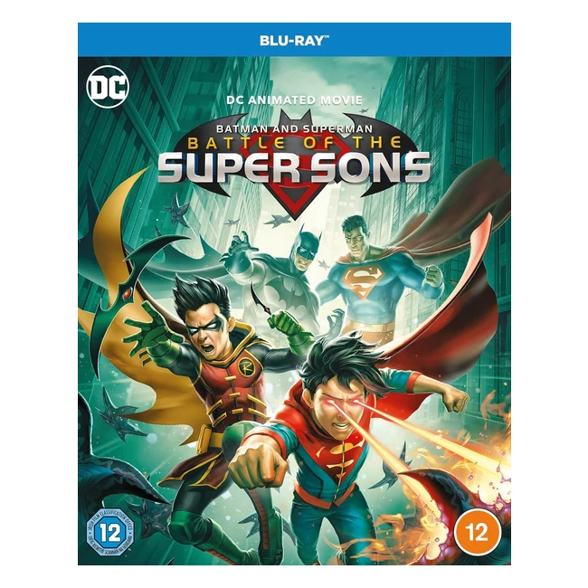 Limited Edition Batman vs. Superman Battle of the Super Sons Blu-ray 2022
