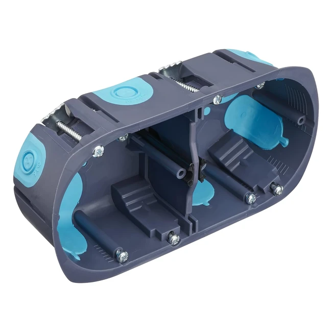 Caja empotrar doble Stopair Debflex HV 67P40 - Conexiones eléctricas fáciles