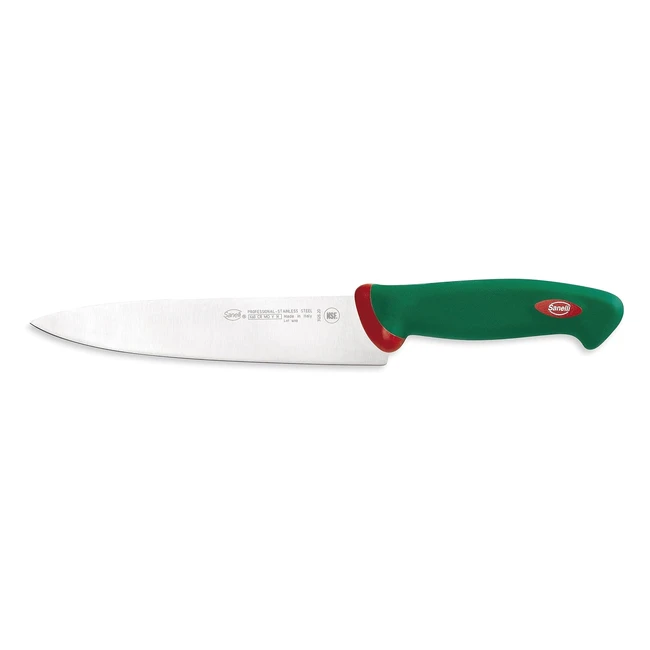 Coltello da cucina Sanelli Premana in acciaio inossidabile verde 20 cm - Taglio preciso e manico ergonomico
