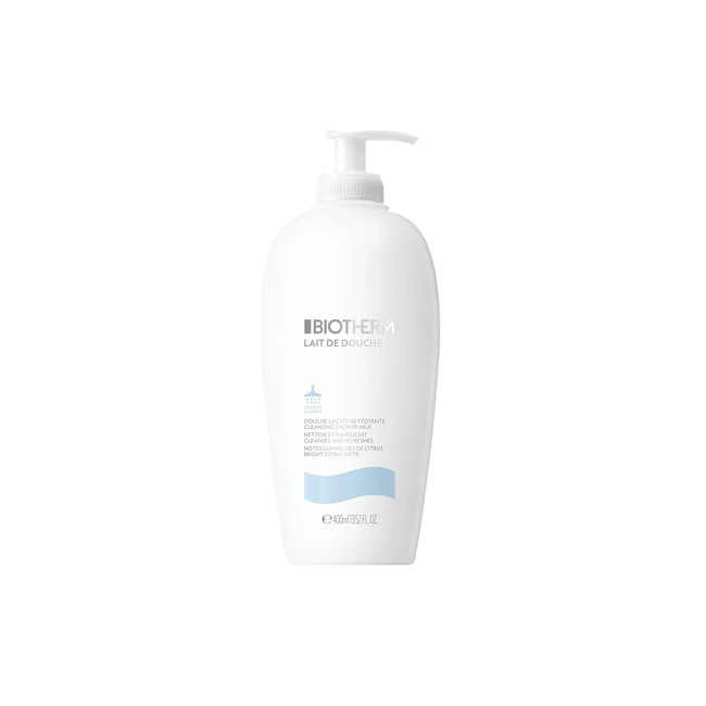 Biotherm Lait de Douche Duschgel - Erfrischendes Duschgel mit Life Plankton und Zitrusextrakten - 400 ml