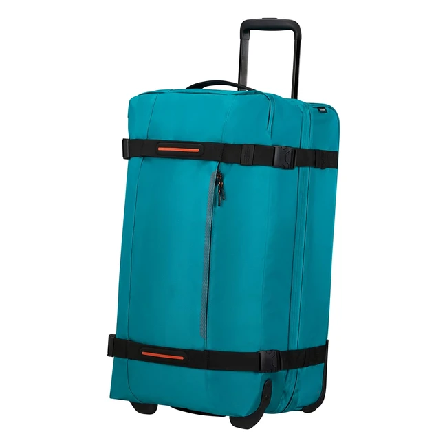 Sac de voyage American Tourister Urban Track avec 2 roulettes M 68 cm - 84 L, vert verdigris