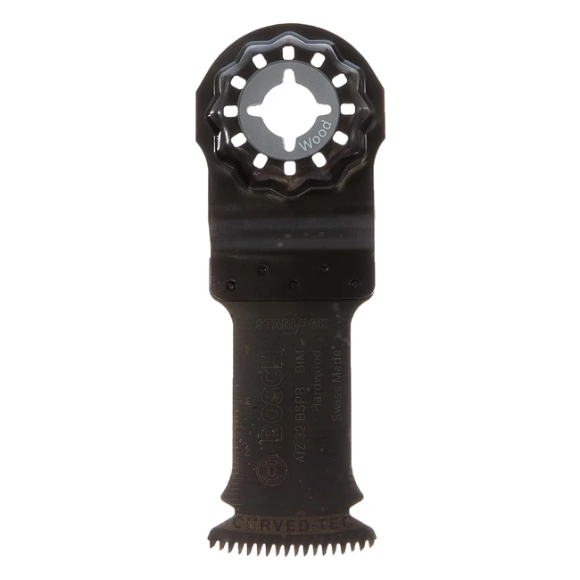 Lama Bosch 2608661903 per tagli dal pieno BIM AIZ 32 BSPB Hard Wood 100x32x2mm