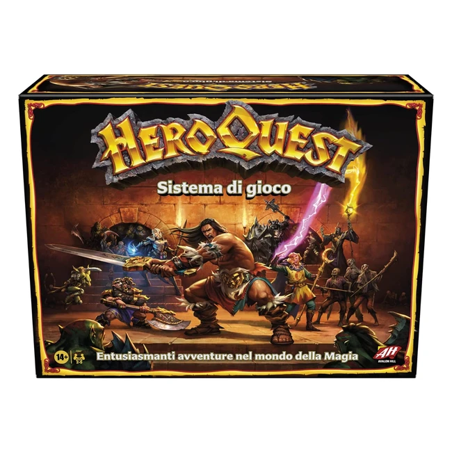 HeroQuest Gioco da Tavolo per Adulti - Avventura Fantasy