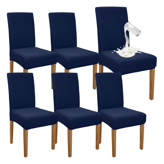 Housses de chaise imperméables de qualité supérieure - Lot de 6 - Granbest