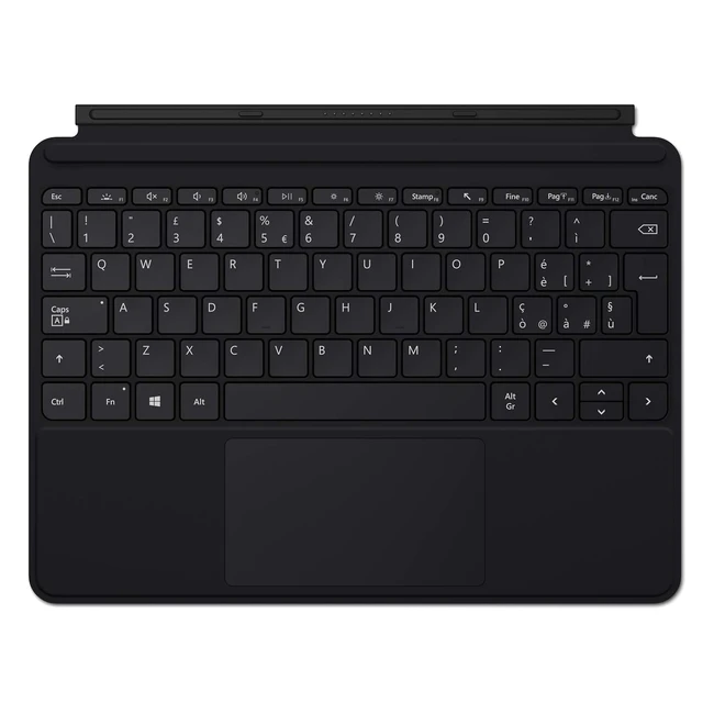 Tastiera Microsoft Surface Go Type Cover Nero - Italiano/Inglese - Connettività Cablata