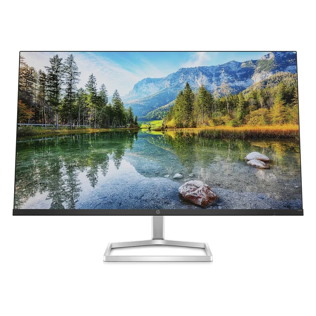 HP M27fe - Écran 27'' FHD IPS HDMI/VGA 1920 x 1080 16:9 5ms AMD FreeSync - Noir/Argent