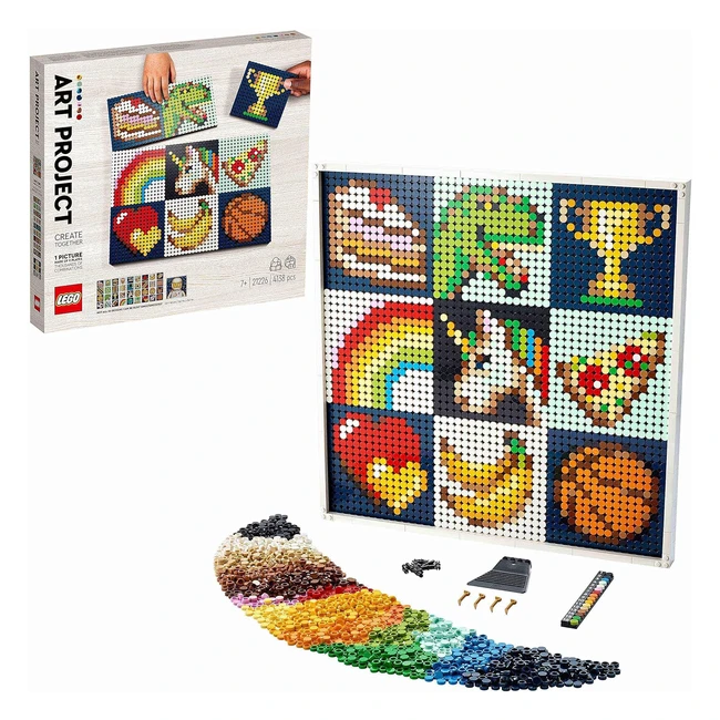 Lego 21226 Art Progetto D'arte - Costruzioni per Mosaico e Lavoretti Creativi - Regalo di Natale per Bambini e Adulti