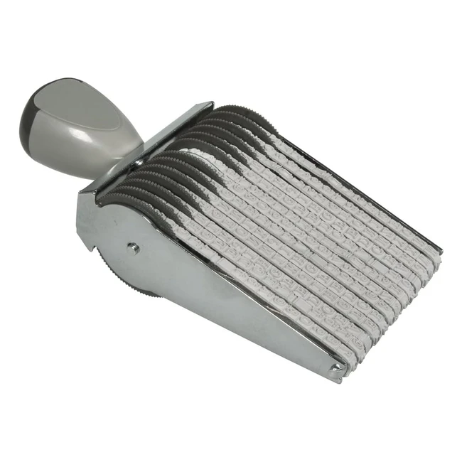 Timbro a Rullo Alfabeto Rayher 29019000 - 13 Cinture - Lettere e Numeri - Nero