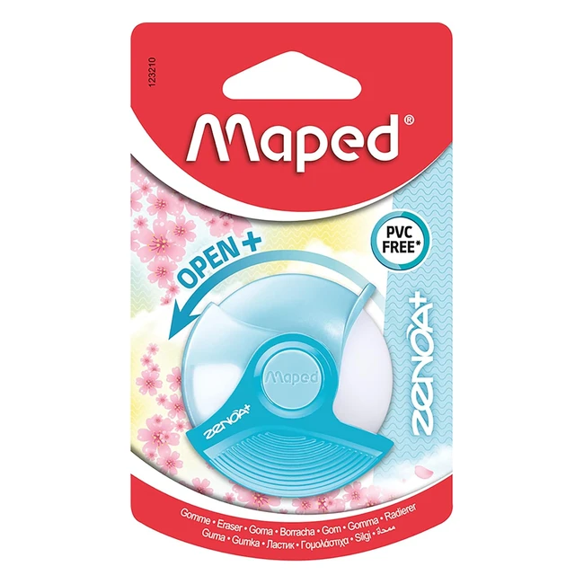 Maped 123210 Zenoa - Gomma Colori Assortiti - Ultra Moderno - 1 Pezzo