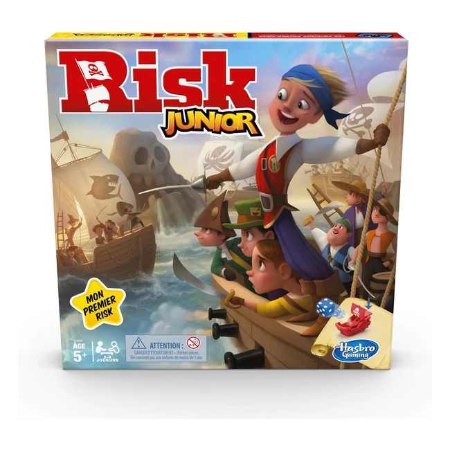 Risk Junior - Jeu de société de stratégie - Version française - 2 à 4 joueurs
