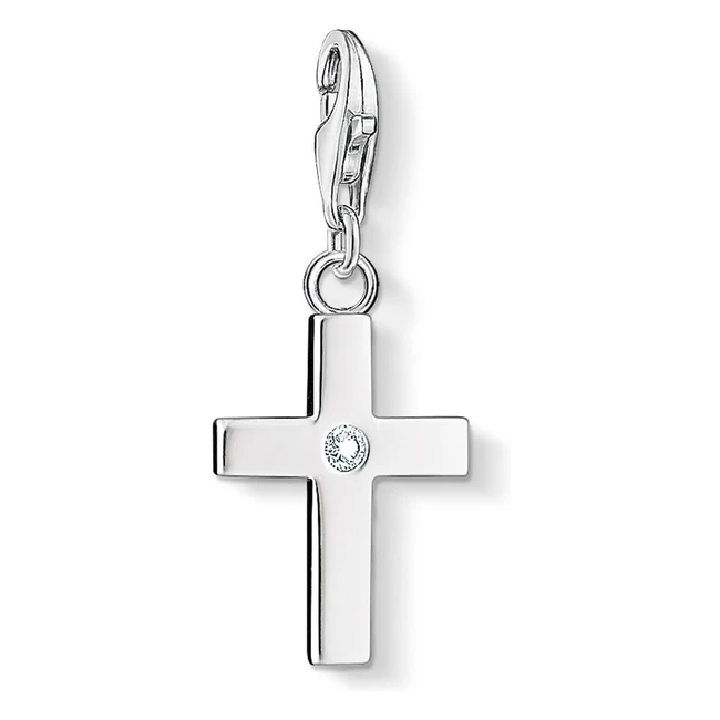 Pendentif Charm Croix Charm Club Thomas Sabo - Argent 925 - Livraison Gratuite