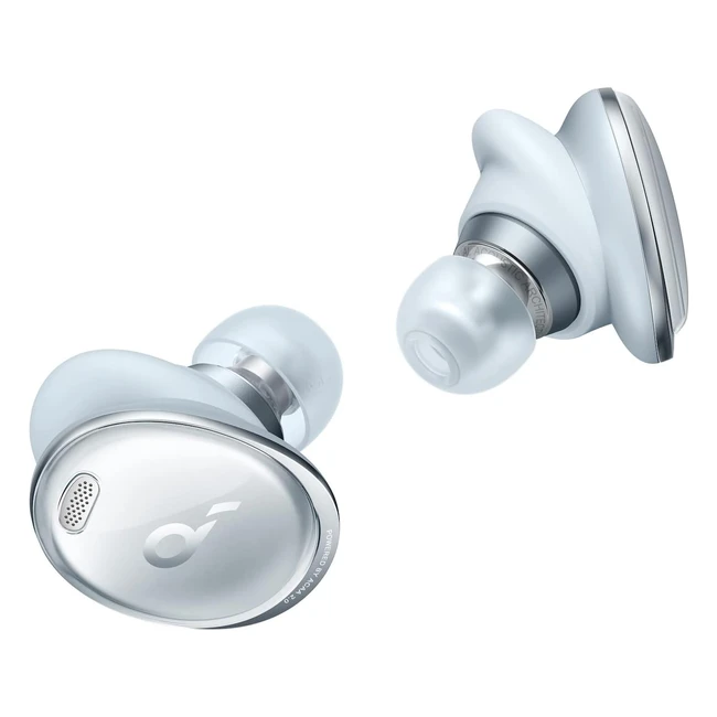 Soundcore by Anker Liberty 3 Pro kabellose Kopfhörer mit ACAA 20 Dynamic Anchor Treiber, komfortables Design mit Fusion Comfort Technologie, Hi-Res Audio Profil in Nebelgrau