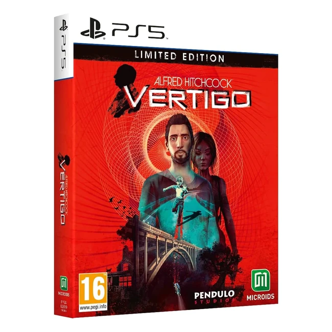 Limited Edition PS5 - Alfred Hitchcock Vertigo - Ref: PS5-VERTIGO - Obsession, Manipulation, Madness