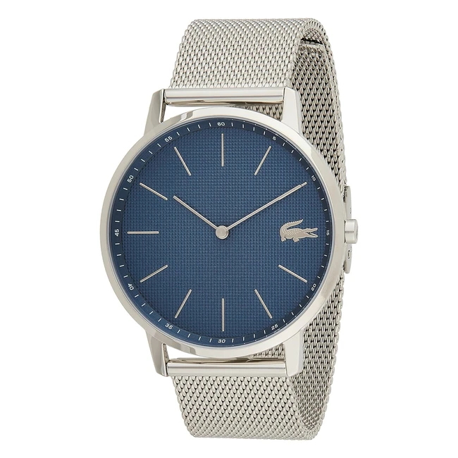 Montre Lacoste Homme Quartz Milanais Acier Inoxydable Argent 2011005