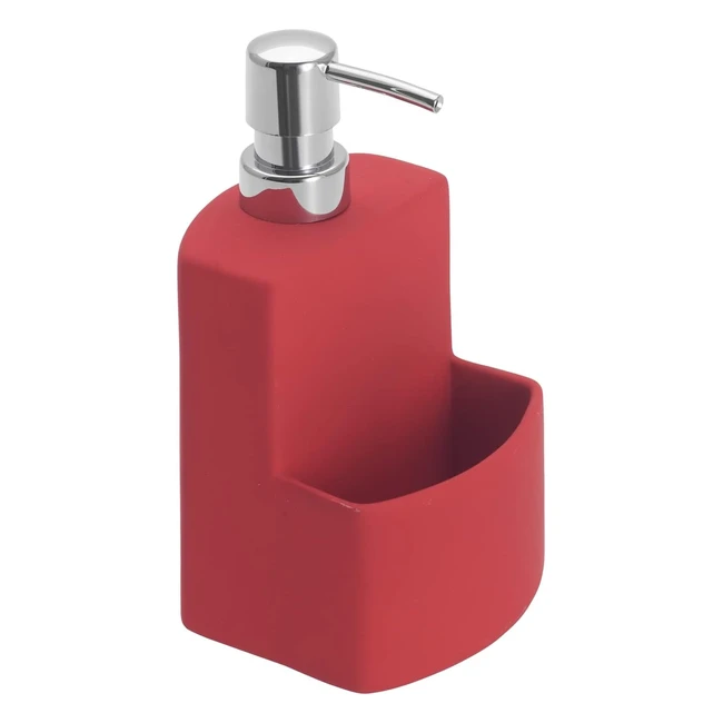 Wenko Dispenser Detersivo True Colours Festival Rosso 038L Soft Touch Ceramica