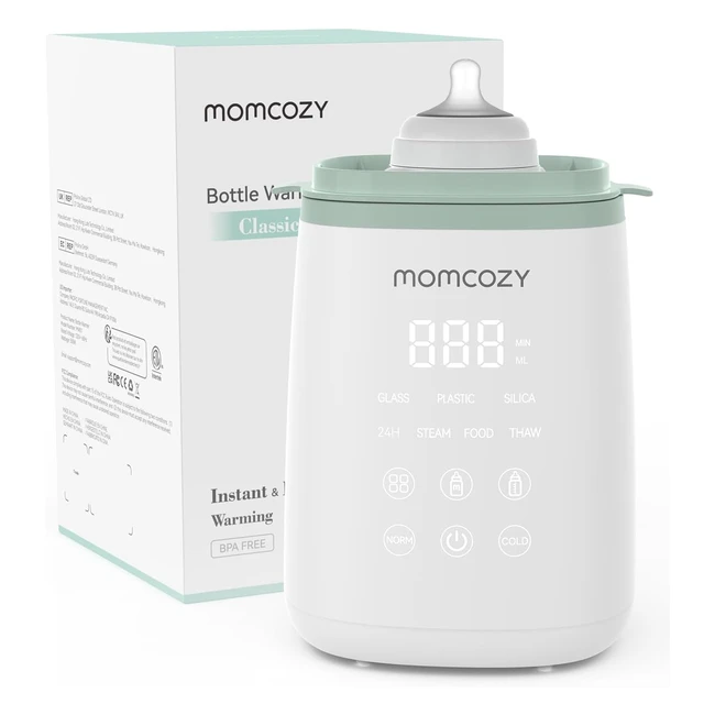 Calentador de Biberones Inteligente Momcozy - Rápido y Preciso - Multifuncional