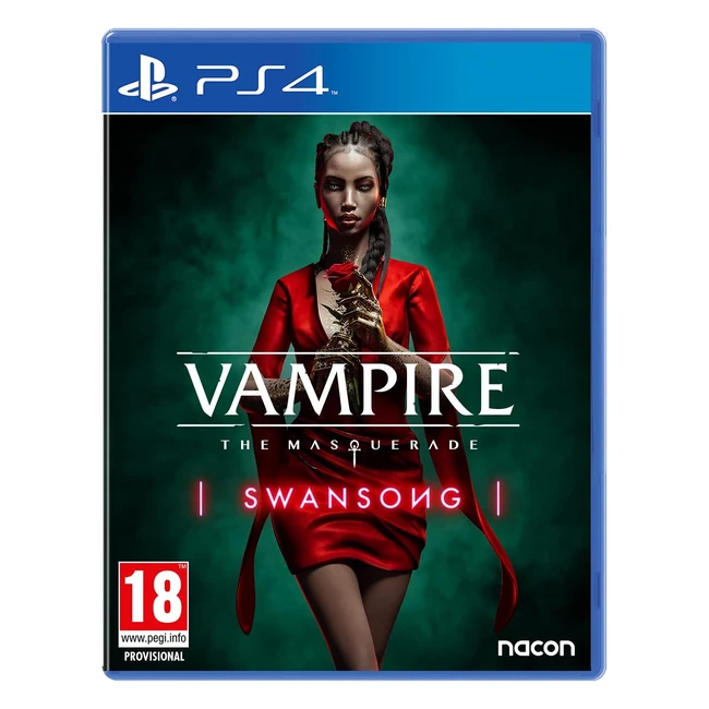 Vampire: The Masquerade Swansong PS4 - Explore, Investigate, and Unveil a Dark Conspiracy
