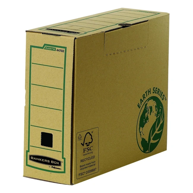 Caja de archivo definitivo Bankers Box Earth Series A4 - ¡Conserva tus documentos de forma segura!