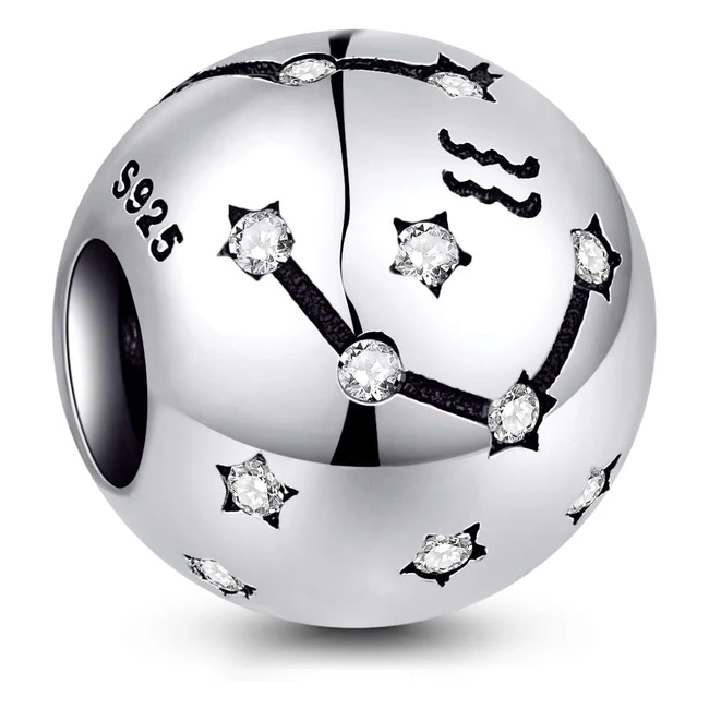 Perline Costellazioni in Argento Sterling 925 - Regalo Compleanno Collana Braccialetto