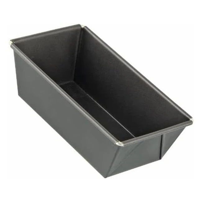 Mini Moule à Cake Zenker 7685 - Acier Inoxydable Noir - 205 x 115 x 7 cm