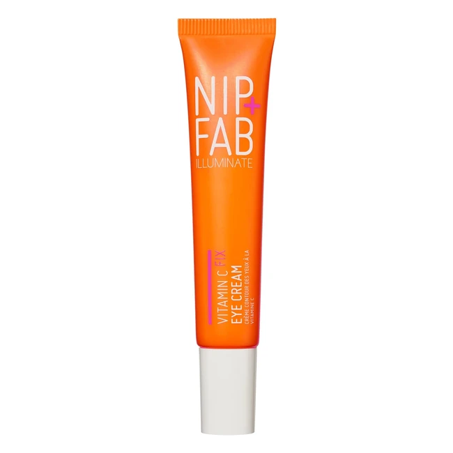 Brighter Under Eye Skin - NIP+FAB Vitamin C Fix Eye Cream 10.05 fl oz - Peptides, Caffeine, Niacinamide