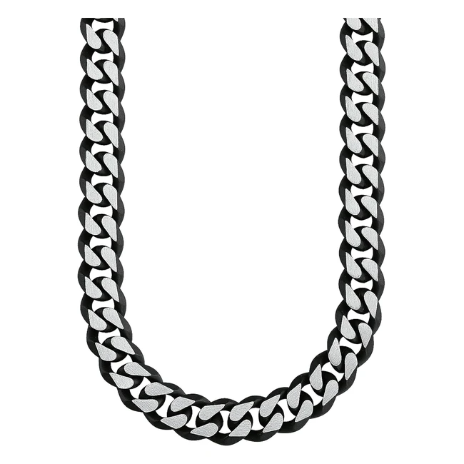 s.Oliver Herren Collier Edelstahl Schwarz | Ref: XYZ | Hochwertiger Schmuck